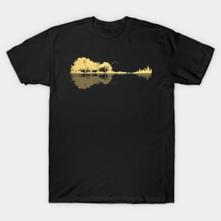 GOLDEN Nature Guitar T-Shirt